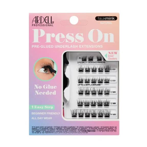 Kit Ardell Press-On Underlash Faux Mink Naturale 4 pz per la vendita all'ingrosso da parte di Majestic Wholesale