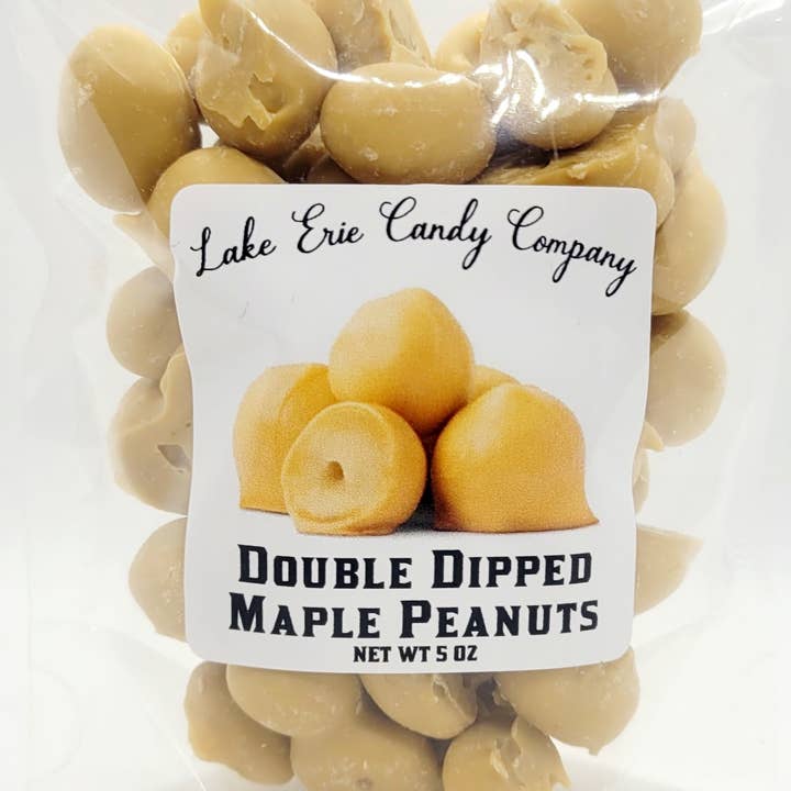 Lake Erie Candy Company - Wholesale Chocolate Covered Sweets - Double Dipped Maple Peanuts