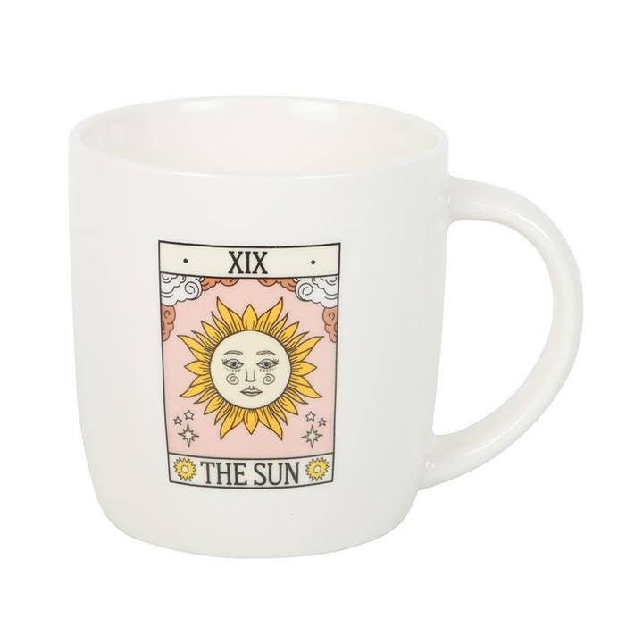 Something Different Wholesale - Wholesale Coffee Mug - The Sun Vintage Tarot Card Mug3