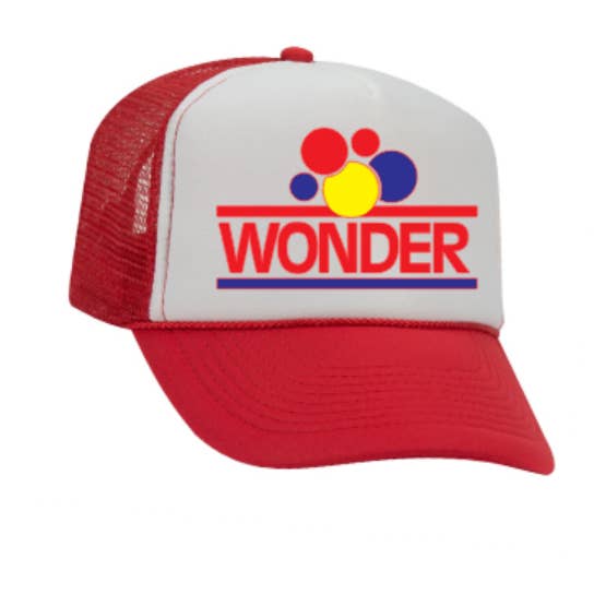 The Candy Collections - Wholesale Trucker Hat - Women's - Wonder Bread Retro Vintage trend trucker hat