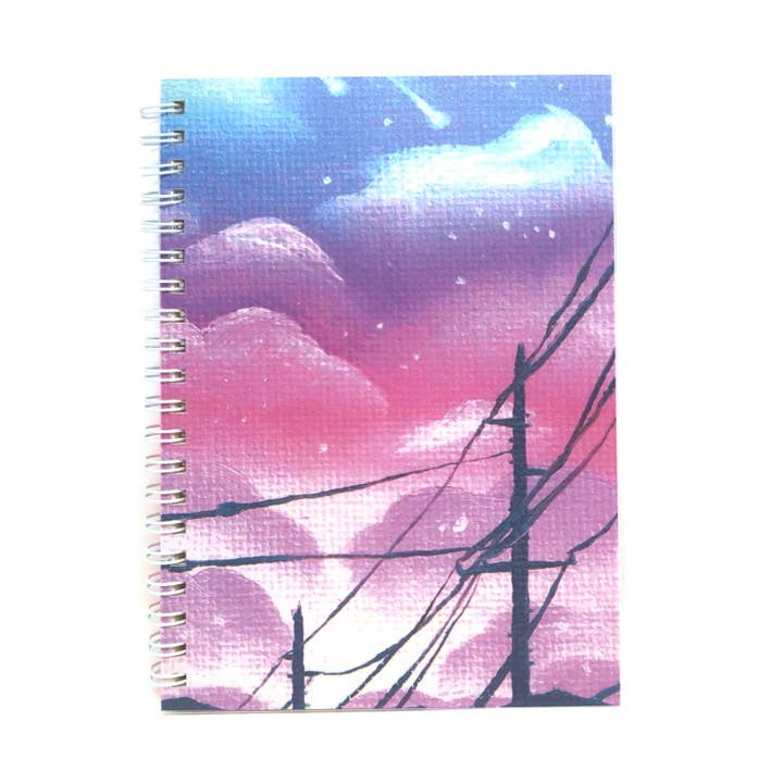 Dreamy Sky Reusable Sticker Book for wholesale by Butay Art
