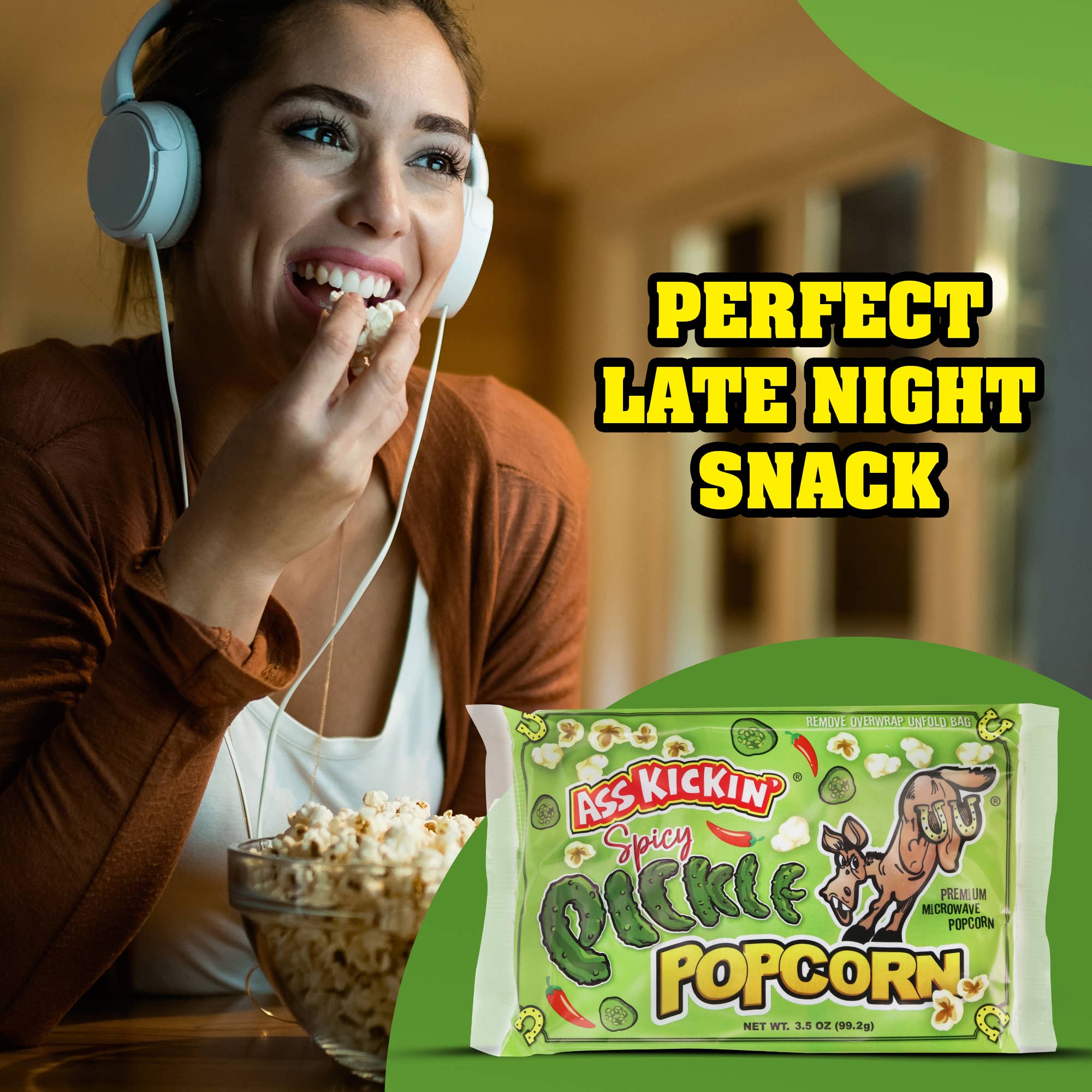 Southwest Specialty Food - Wholesale Popcorn - Ass Kickin’ Spicy Pickle Popcorn5