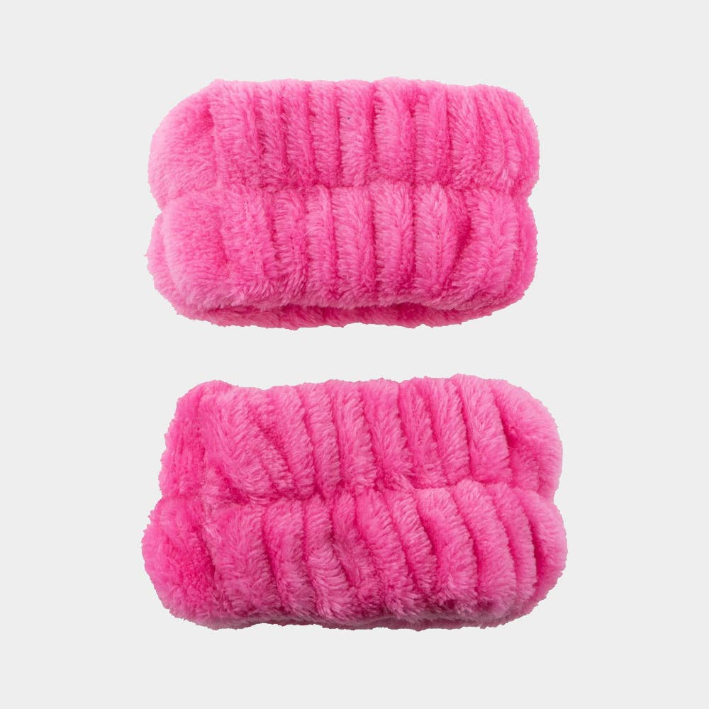 Sensibling Corp. - Wholesale Spa Headband - 3PCS - Spa Headband & Wristband Set2