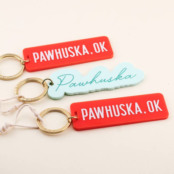 Freshwater Curated Goods - Wholesale Keychain - Unisex - Custom Your City Cursive Keychain2
