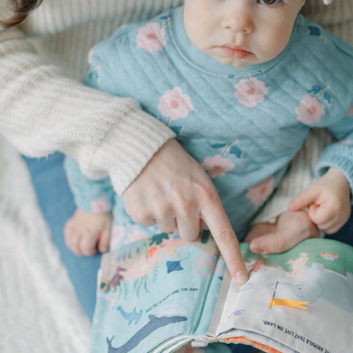 Tiny Theologians - Wholesale Baby & Toddler Book (0-2) - In His Image Fabric Baby Book13