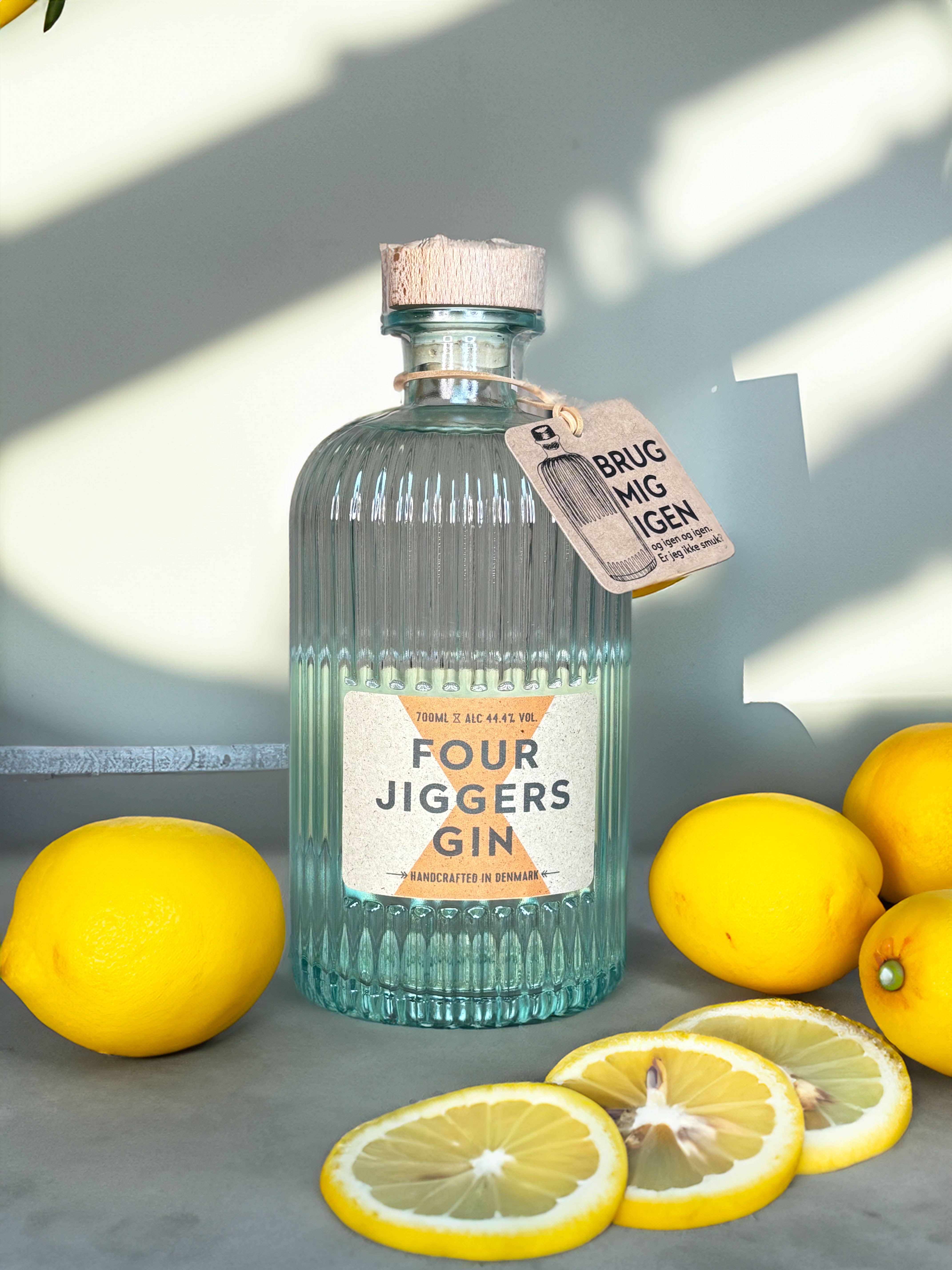 TS Warehouse - Wholesale Gin - Four Jiggers Dry Gin 44.4% 700ml Organic0