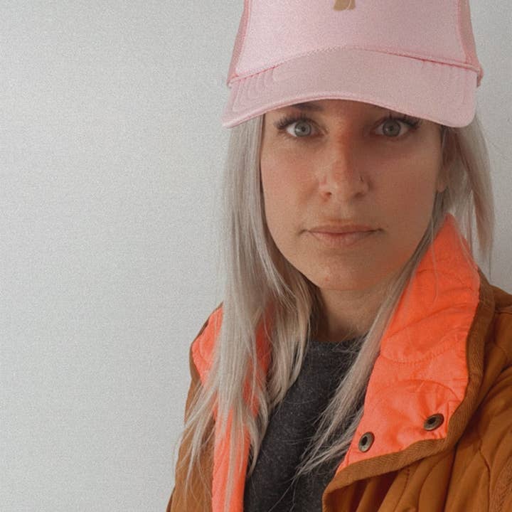 mushroom trucker hat for wholesale by Apple & Oak