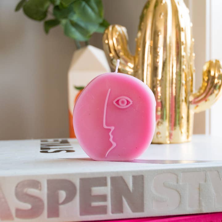 Candle Lume - Wholesale Novelty Candle - Abstract Face Candle4