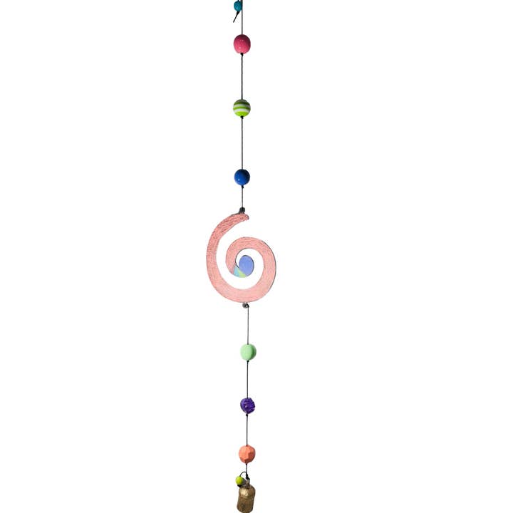 Whimsies – wholesale Vindspel – Spiralvindklocka söt prydnad mobil trädgårdsdekor uteplats