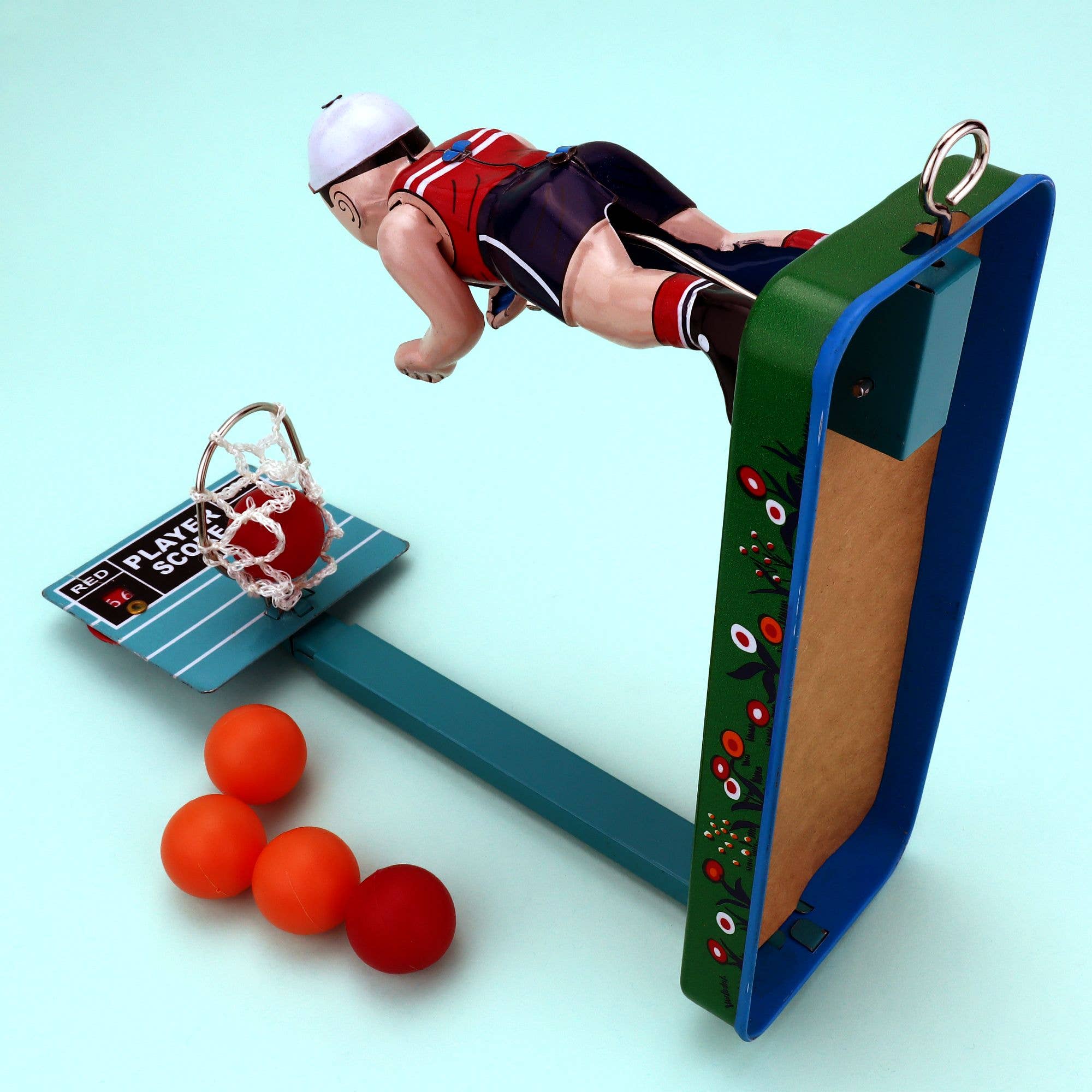 Tribal Trade GmbH - Wholesale Decorative Figurine - Tin toy basketball player basketball made of tin9