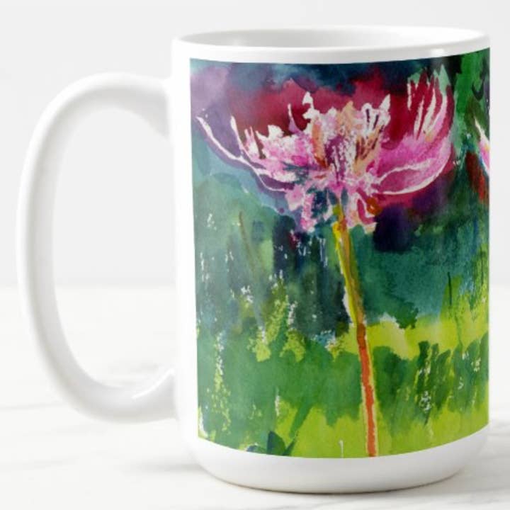 15 oz. Mug | Naked Ladies for wholesale by Wyatt Waters Gallery