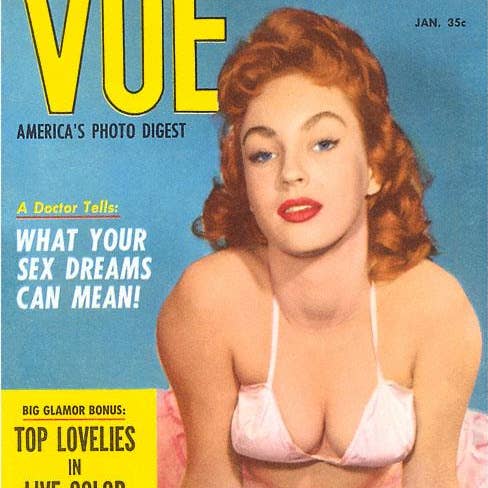 Art Print MM-27 Men's Pulp Magazine Cover for wholesale by Found Image Press