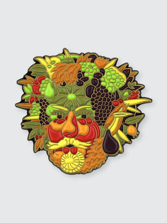 Vertumnus • Enamel Pin for wholesale by Pin Museum