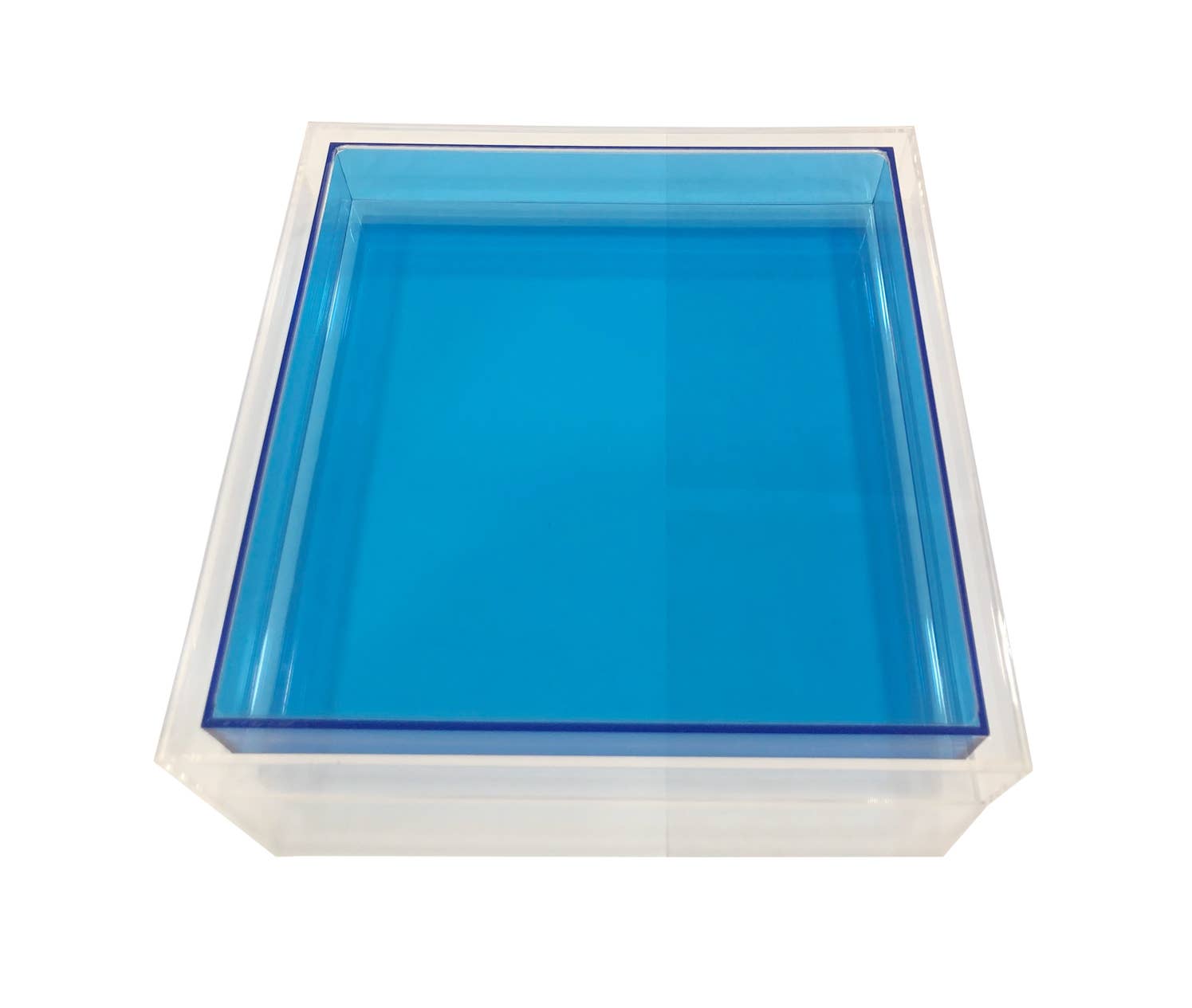 Decorium Living - Wholesale Decorative Tray - ENCASED LUCITE TRAY11