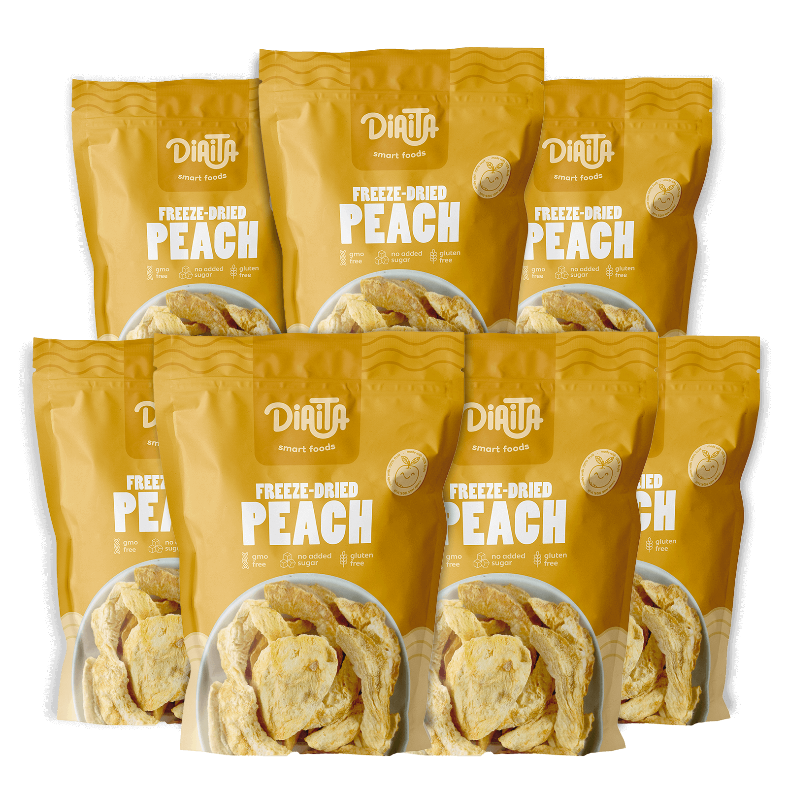 Diaita - Wholesale Dried/Dehydrated Fruit - Freeze Dried Peach Snack5