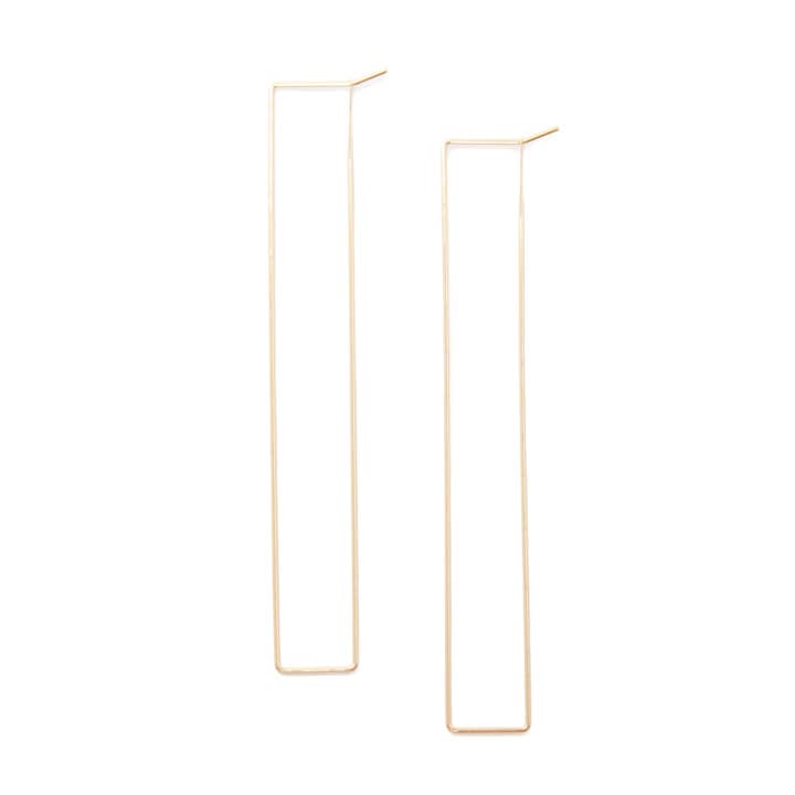 Rektangel Hoops for engroshandel hos Polaris Jewelry