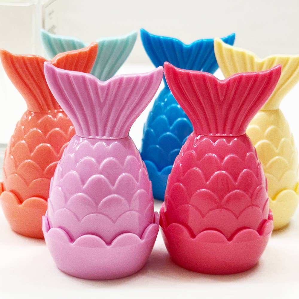 MIX COLOR Mermaid Tail Lip Balm for wholesale on Faire3