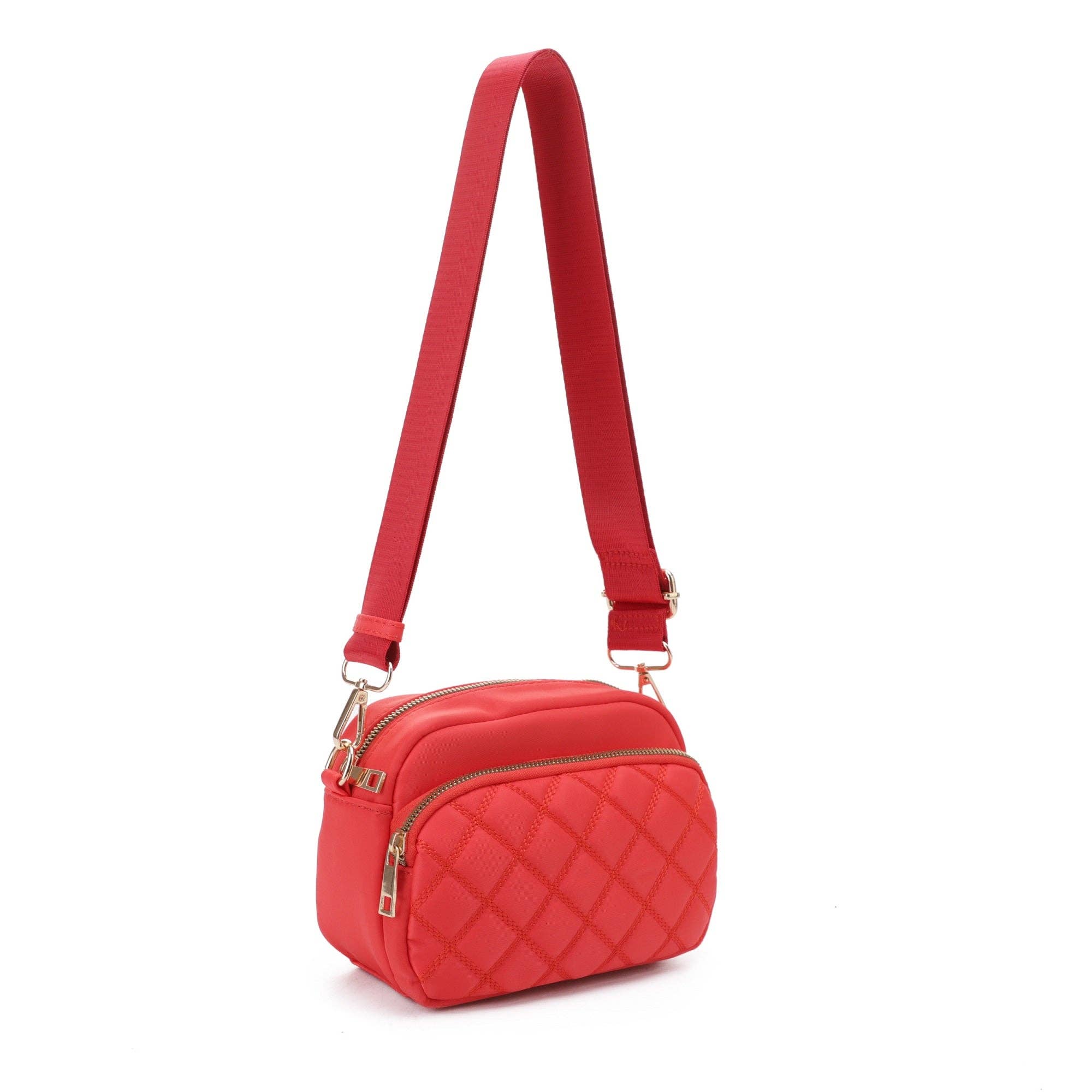 MiMi Wholesale - Wholesale Crossbody Bag - Women's - DJ25764N-6 Angela Quilted Crossbody Bag13