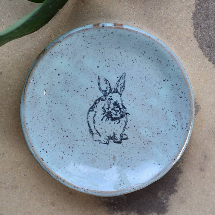 Mud & Maker - Wholesale Jewelry Dish - Mini Plate - Bunny | Rabbit0