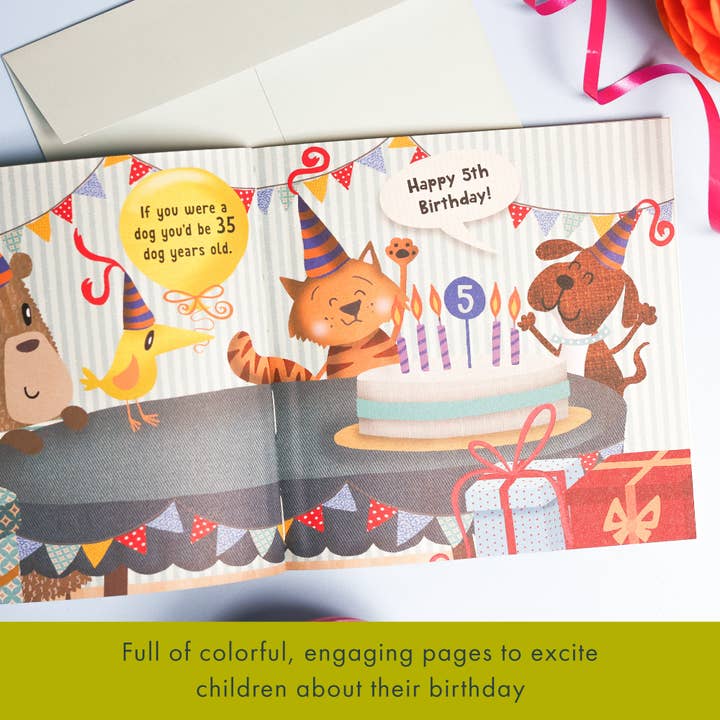 FROM YOU TO ME Gifts – wholesale Birthday card – Wow! You're 5 | Age Card | Age Birthday Cards | Age 54