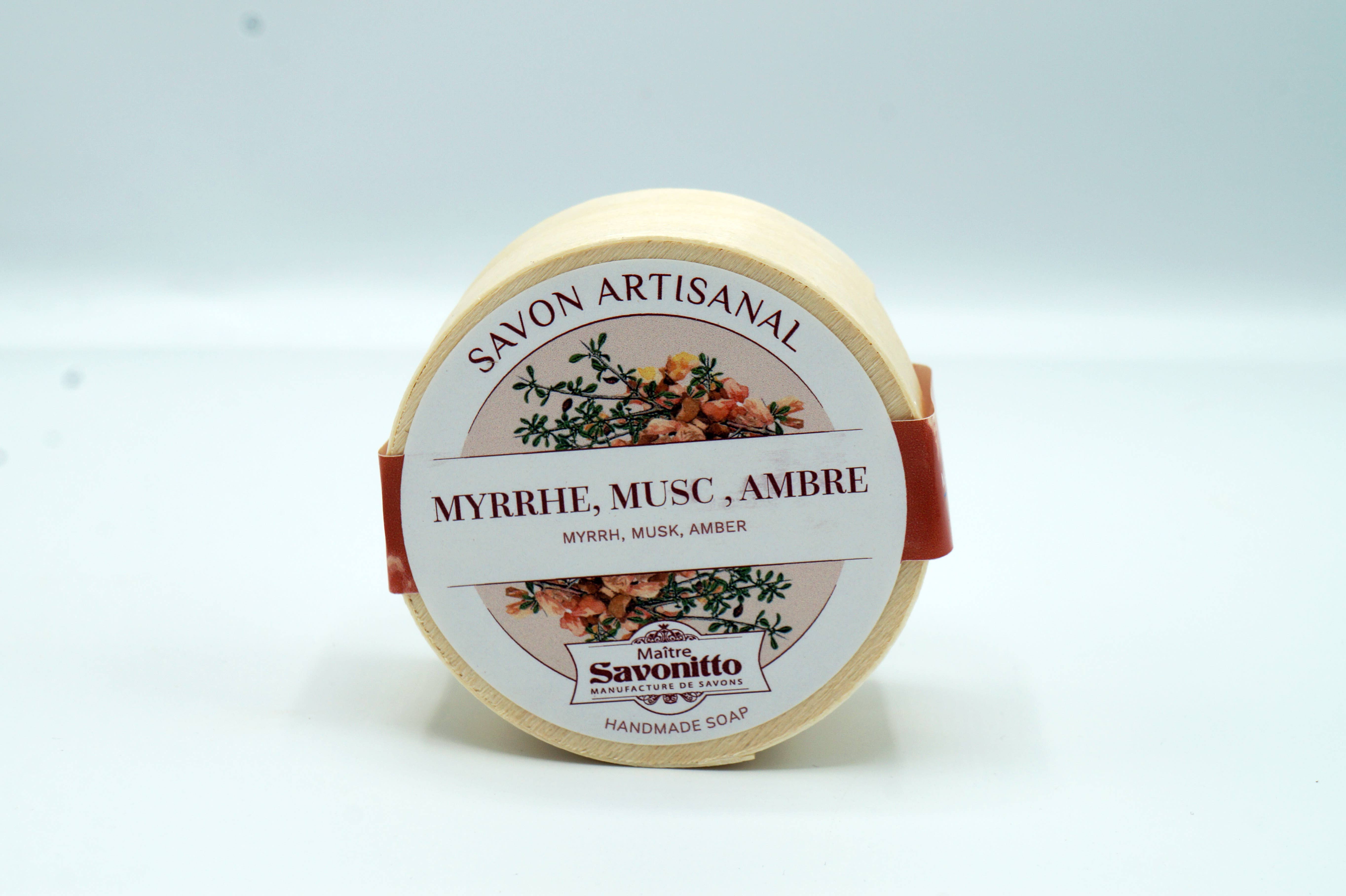 La Belle France - Vente Pains de savon - Savon rond français dans une boîte en bois (100 g)11
