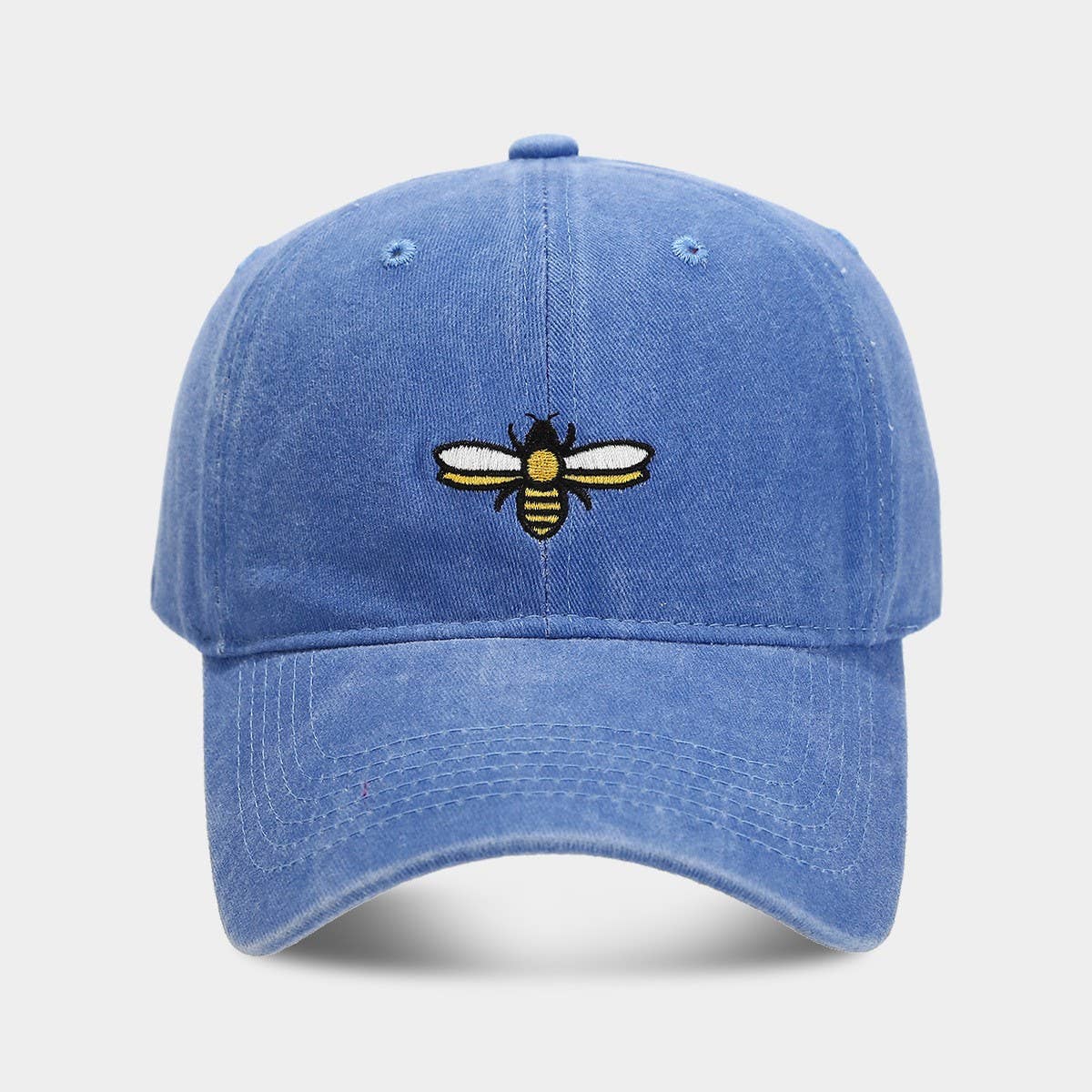 ACCITY - Wholesale Baseball Cap - Women's - Bee Embroidery Baseball Cap -  Outdoor Sun Hat CWAH20208