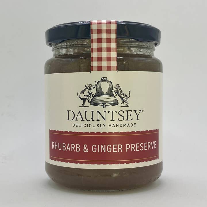 Rhubarb & Ginger Preserve 270 g for wholesale by Dauntsey Preserves