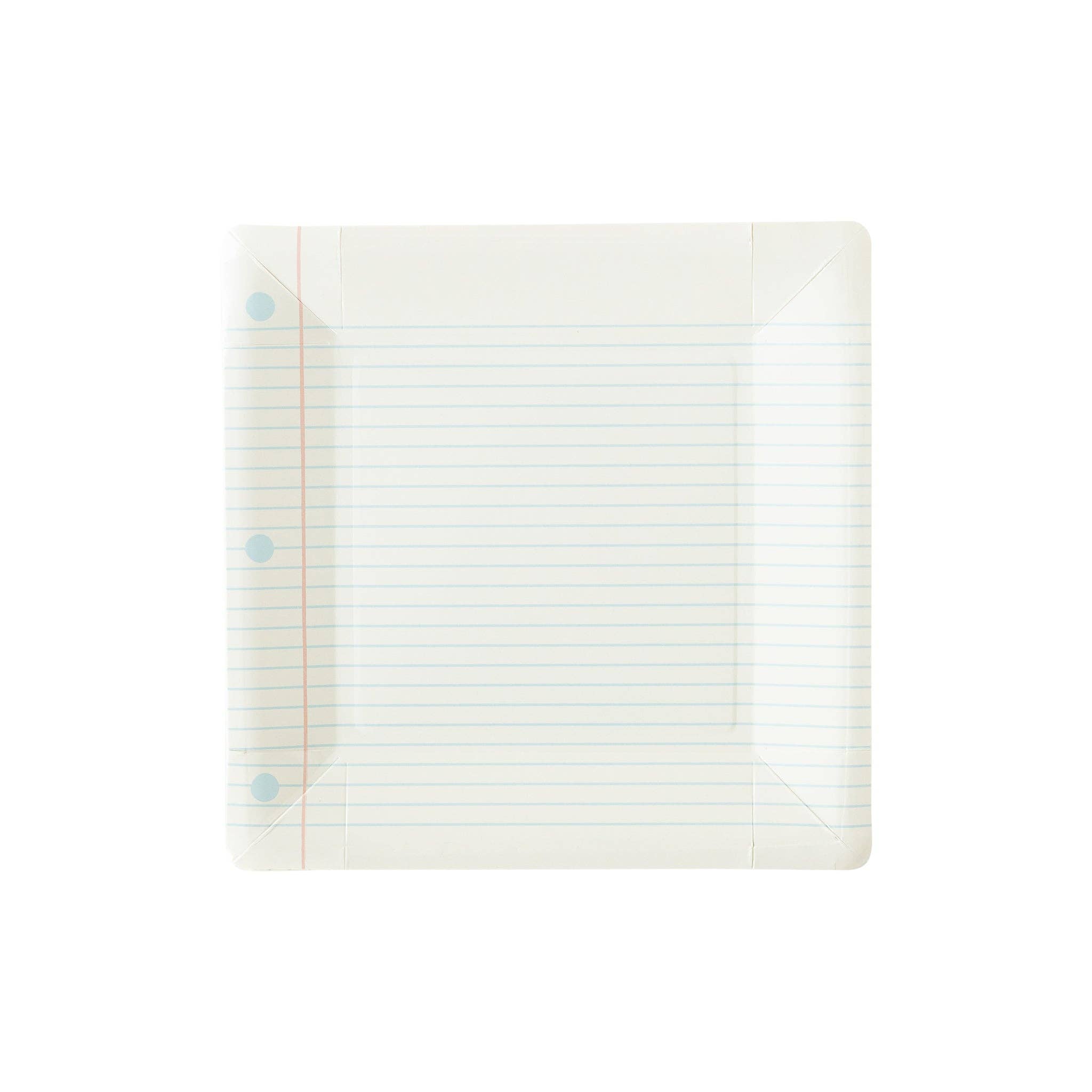 My Mind’s Eye – Prato descartável por atacado – BTS940 - Occasions By Shakira - Pratos de papel com estampa de caderno para volta às aulas7