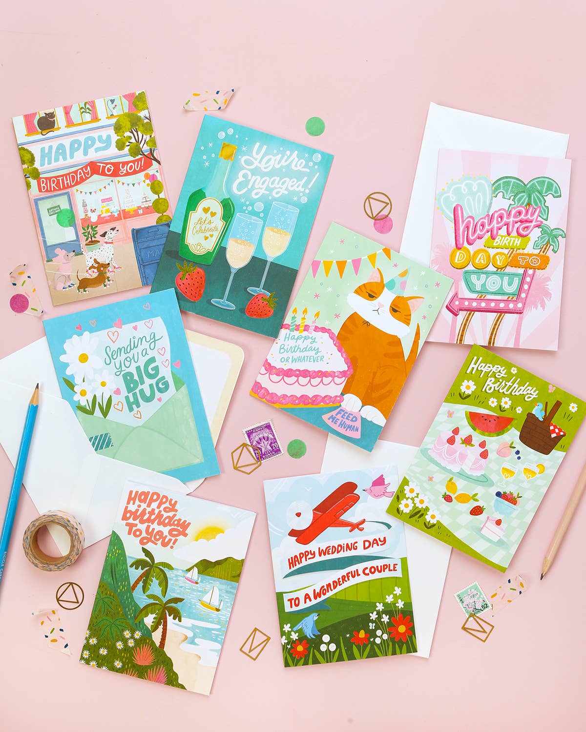 Ricicle Cards - Wholesale Birthday card - Birthday Card – Cat Cake Greeting Card for Cat Lovers2