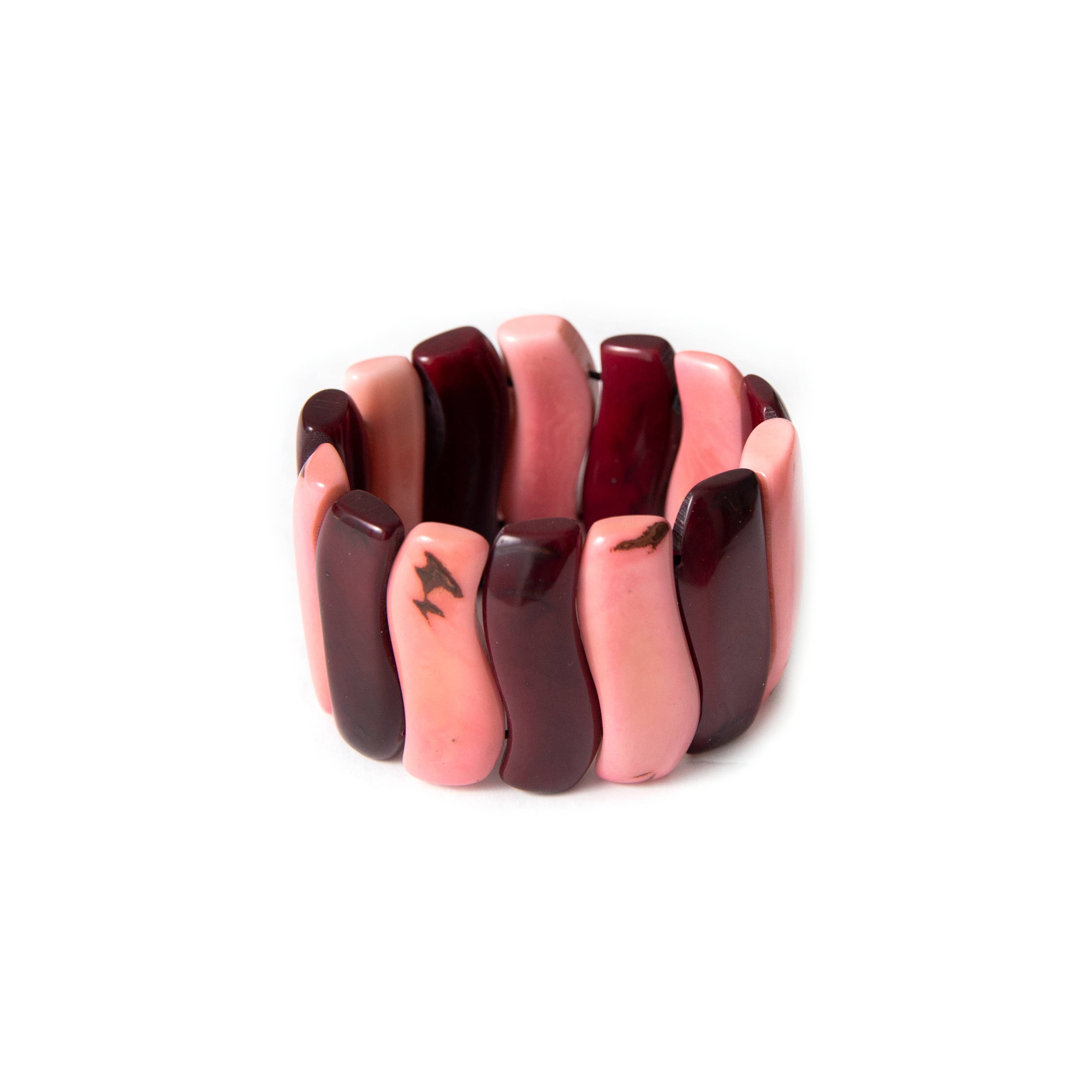 Organic Tagua Jewelry - Wholesale Bangle Bracelet - Kenya Bracelet