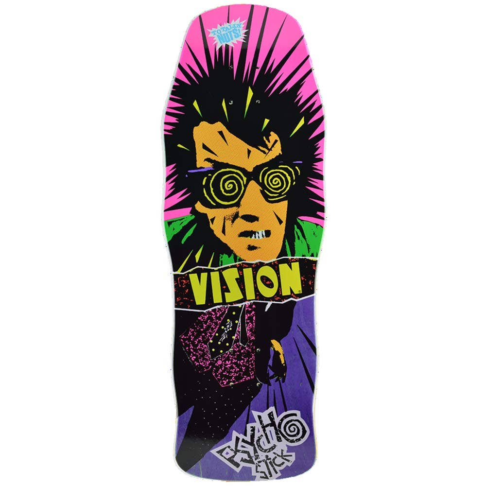 Rat City Sk8 Shop - Vente Accessoires de sport - Vision Psycho Stick Original Purple Dip Deck - 10,0"0