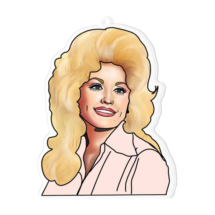 Drawn Goods - Wholesale Ornament - Dolly Parton Christmas Ornament2