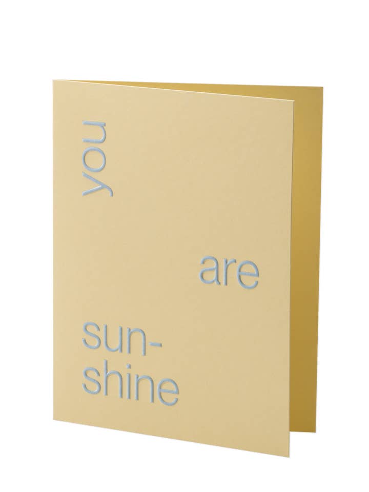 Vous êtes Sunshine pour la vente par Short Talk