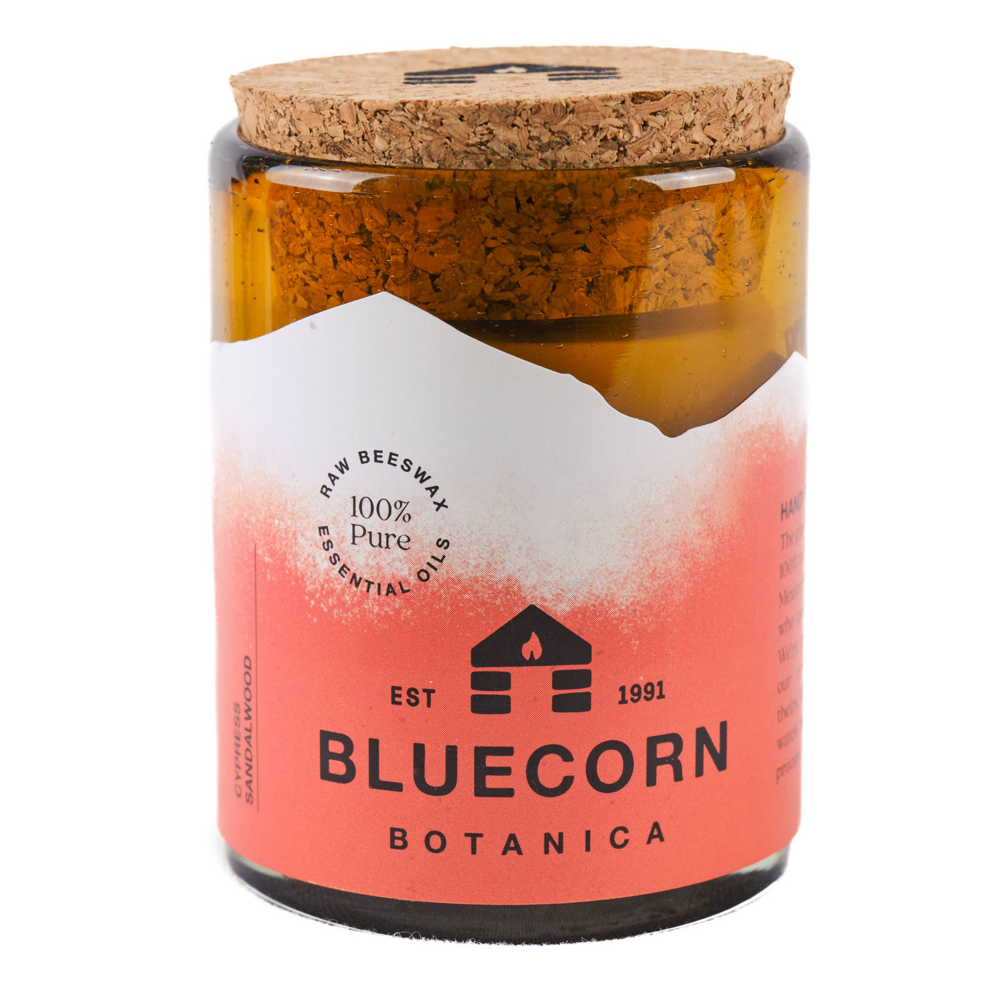 Bluecorn Candles - Wholesale Jar/Filled Candle - Scented Beeswax Candles - Pure Essential Oils - Blown Glass Holders2