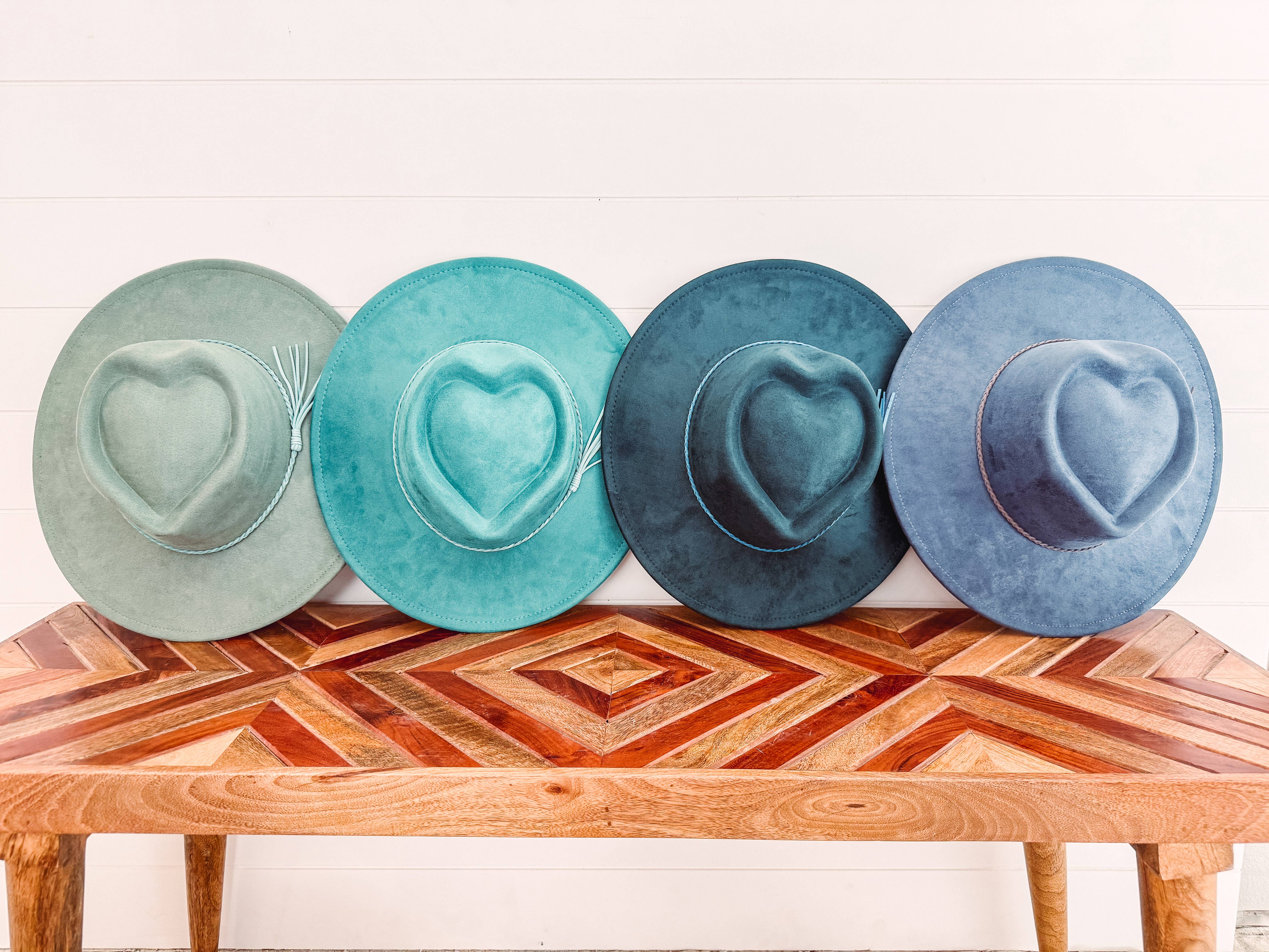 Willie & Dolly Designs - Wholesale Hat Accessory - Women's - Heart Shaped Hat Blank2