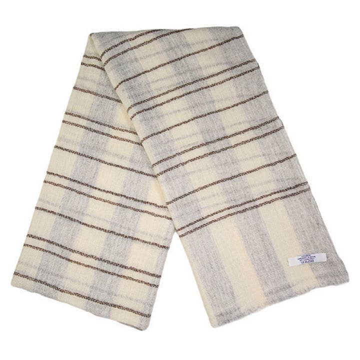 Écharpes en cachemire naturel avec motif pour la vente par BNB Crafts Inc.