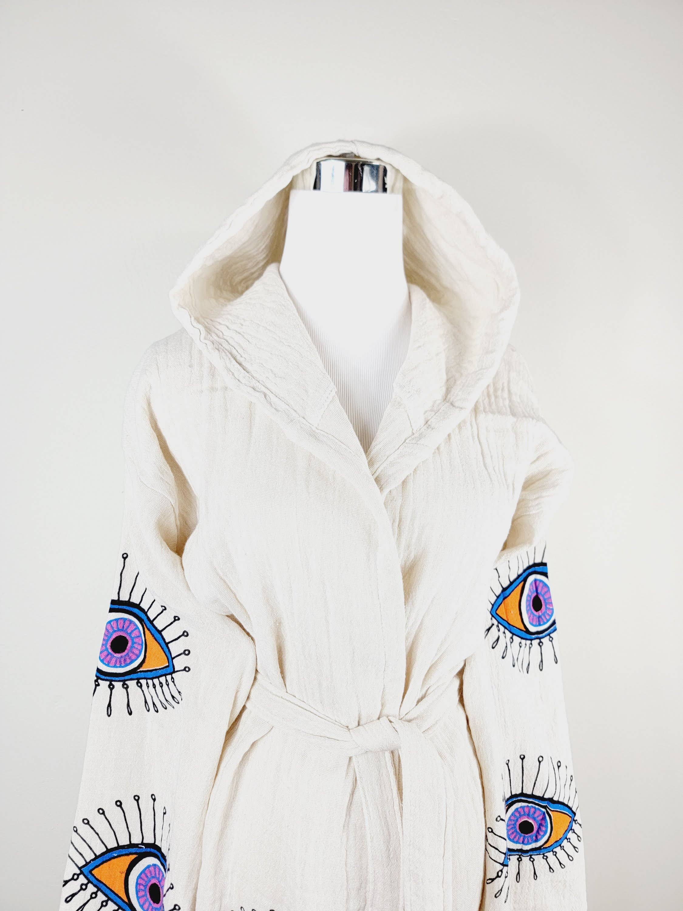 EBRU Home - Wholesale Robe - Unisex - Muslin Robe, Beach robe, Bath robe and spa, Unisex Robe 5