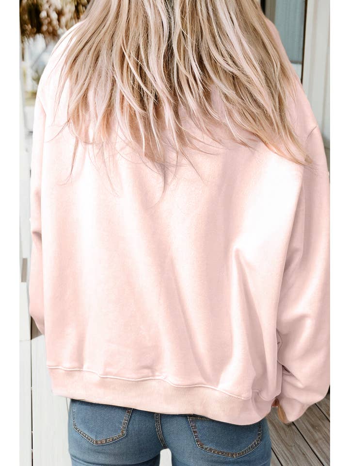 66DISCO - Wholesale Sweatshirt - Women's - 66 Plus Size Blessed Embroidered Mock Neck Sweatshirt (S-4X)5