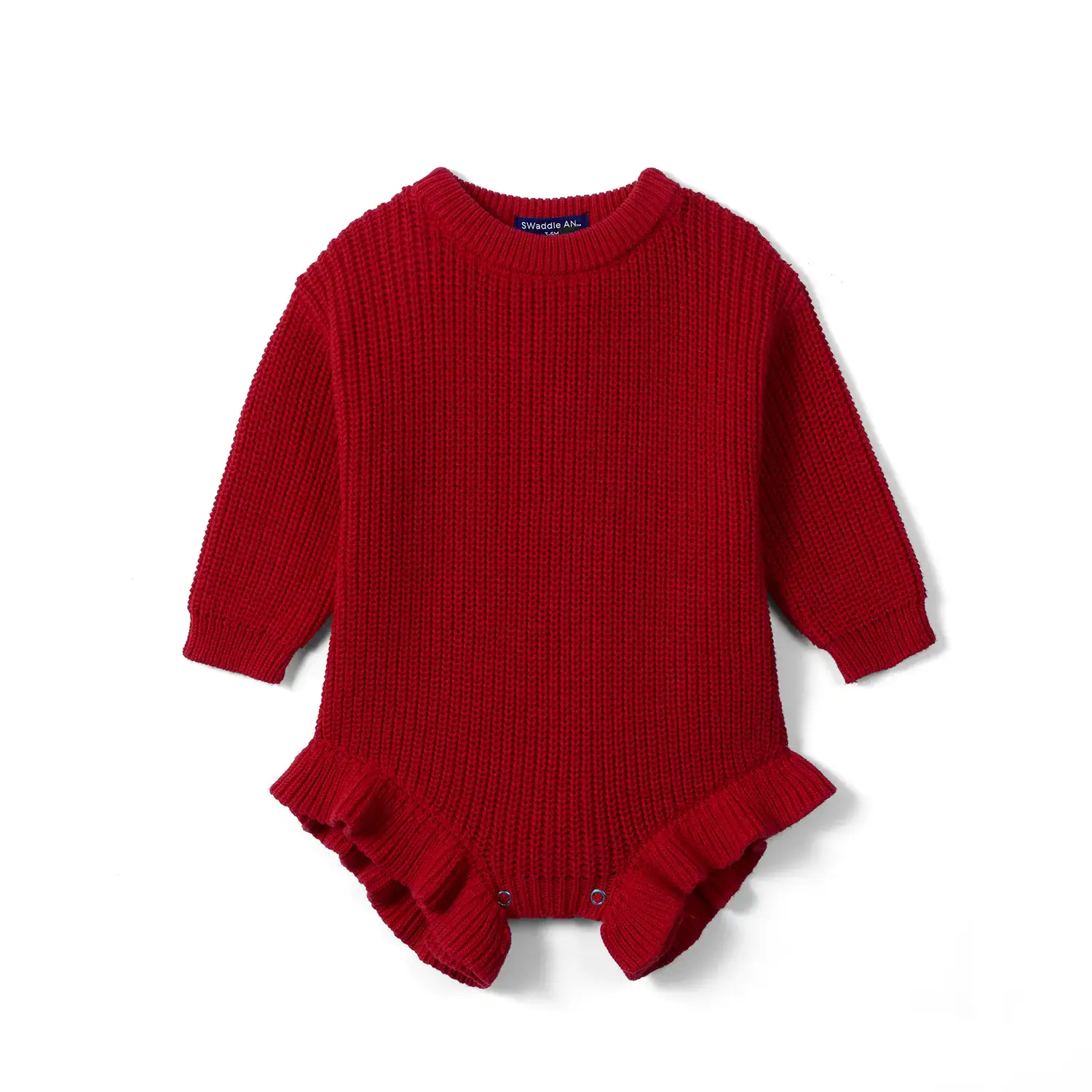 SwaddleAn - Wholesale Romper - Kids - 100% Cotton Ruffle Baby Girl Knit Romper 39