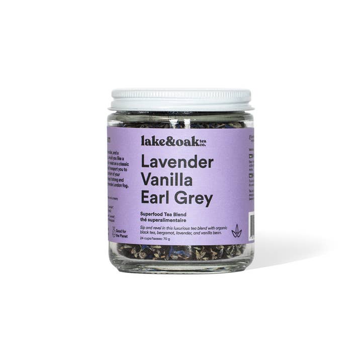 Lake & Oak Tea Co. - Wholesale Loose Tea - Lavender Vanilla Earl Grey - Superfood Tea Blend1