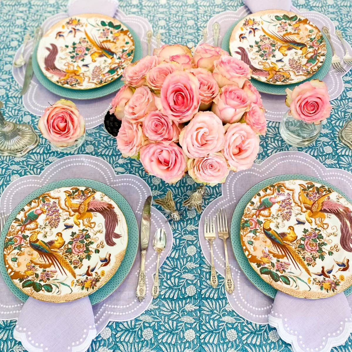 Don Lino - Wholesale Placemat - Lavender dots placemat1