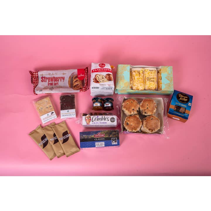 The sweetie pamper hamper - Wholesale Food Gift Basket - Afternoon tea hamper3