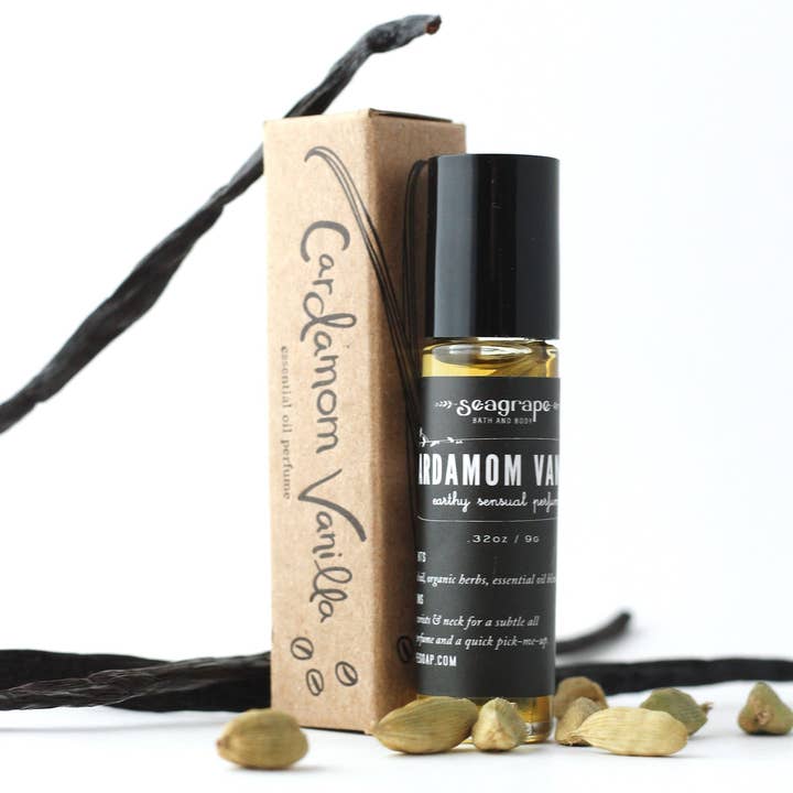 Seagrape Apothecary - Wholesale Roll-On Fragrance - Cardamom Vanilla Perfume