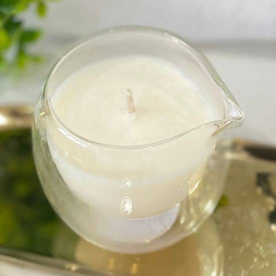 Bougie de massage pour la vente par Amber Hue Candles