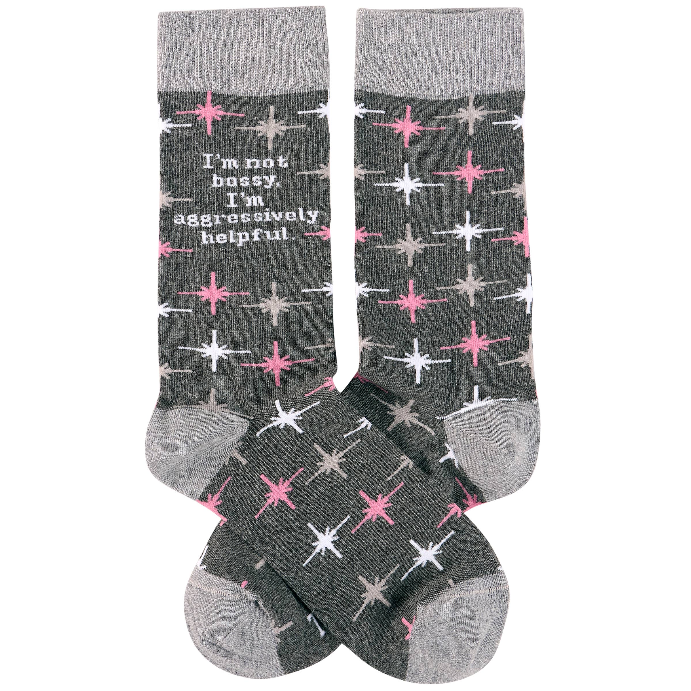 Primitives by Kathy - Wholesale Socks - Unisex - I'm Not Bossy Socks1