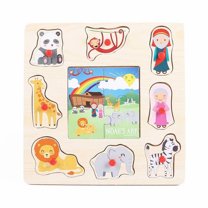 L'Arche de Noé - Puzzle à Chevilles/Puzzle pour la vente par Swanson Christian Products