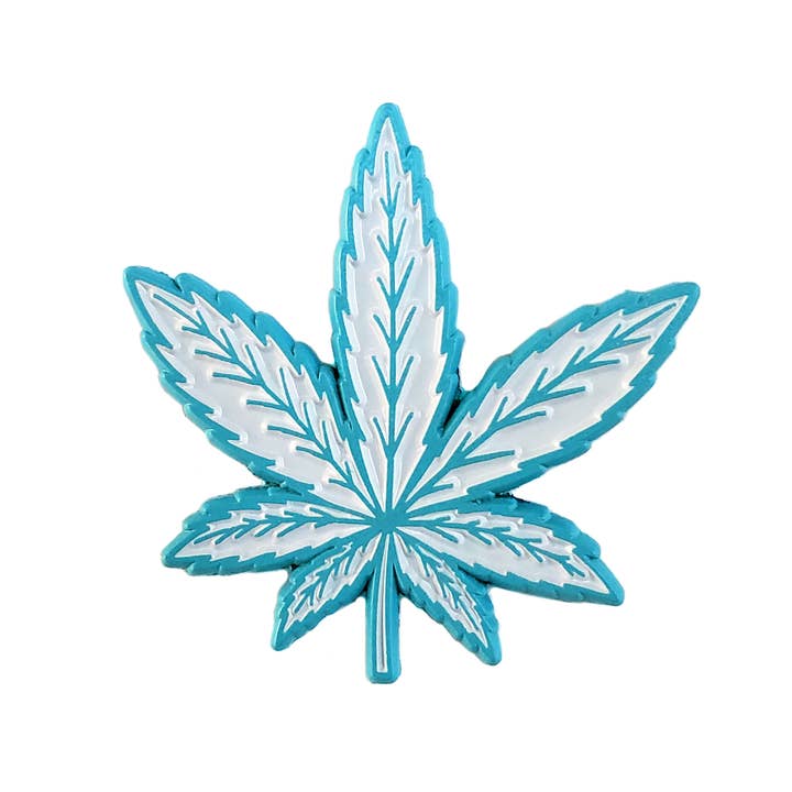 Kolorspun Pins - Wholesale Lapel Pin/Button - Weed Leaf Enamel Pin