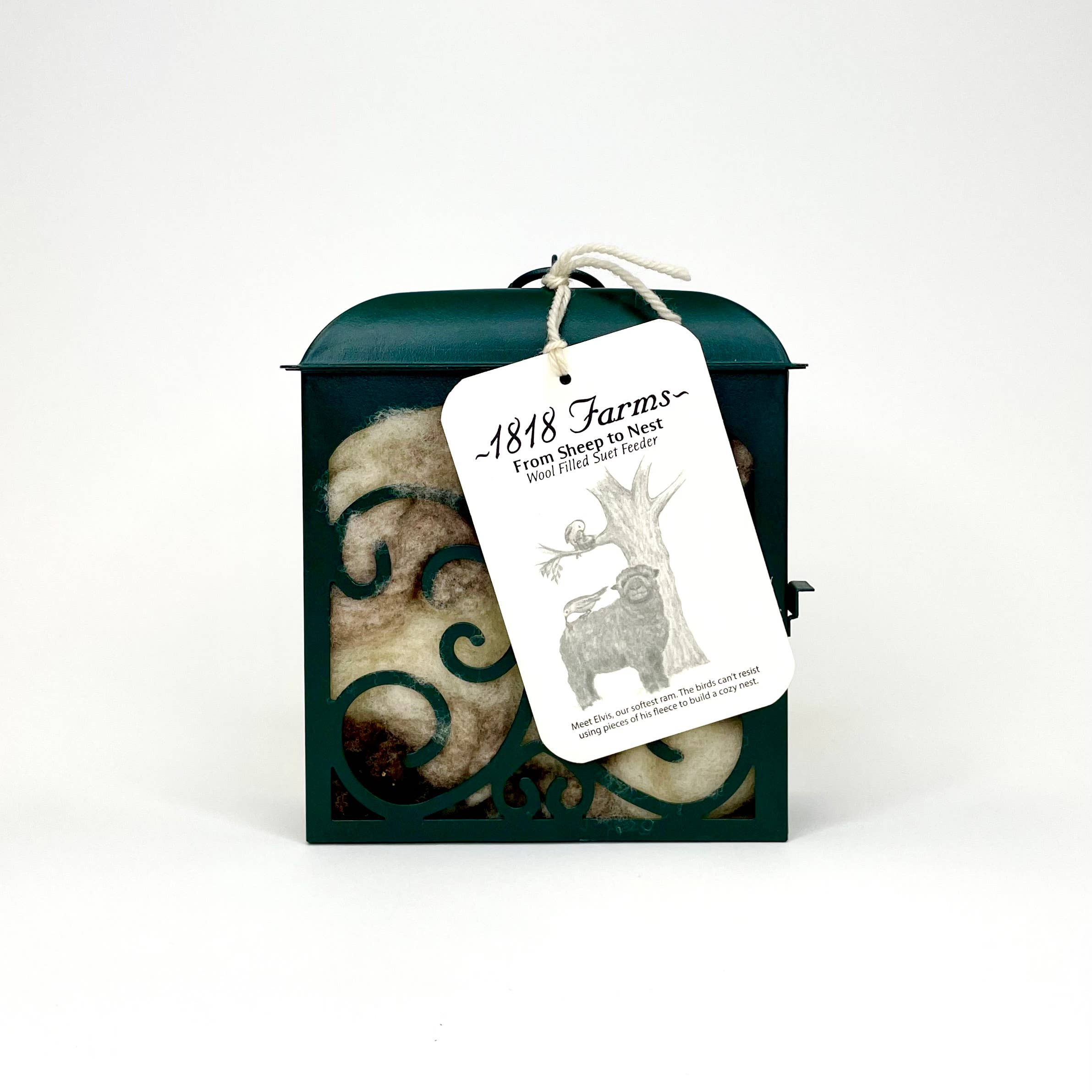 1818 Farms - Wholesale Bird Feeder - Wool Filled Suet Feeder1
