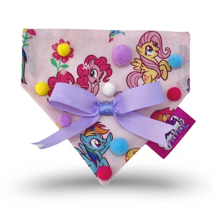 My Little Pony Bandana - Slip On for wholesale by Puppies & Pom Poms