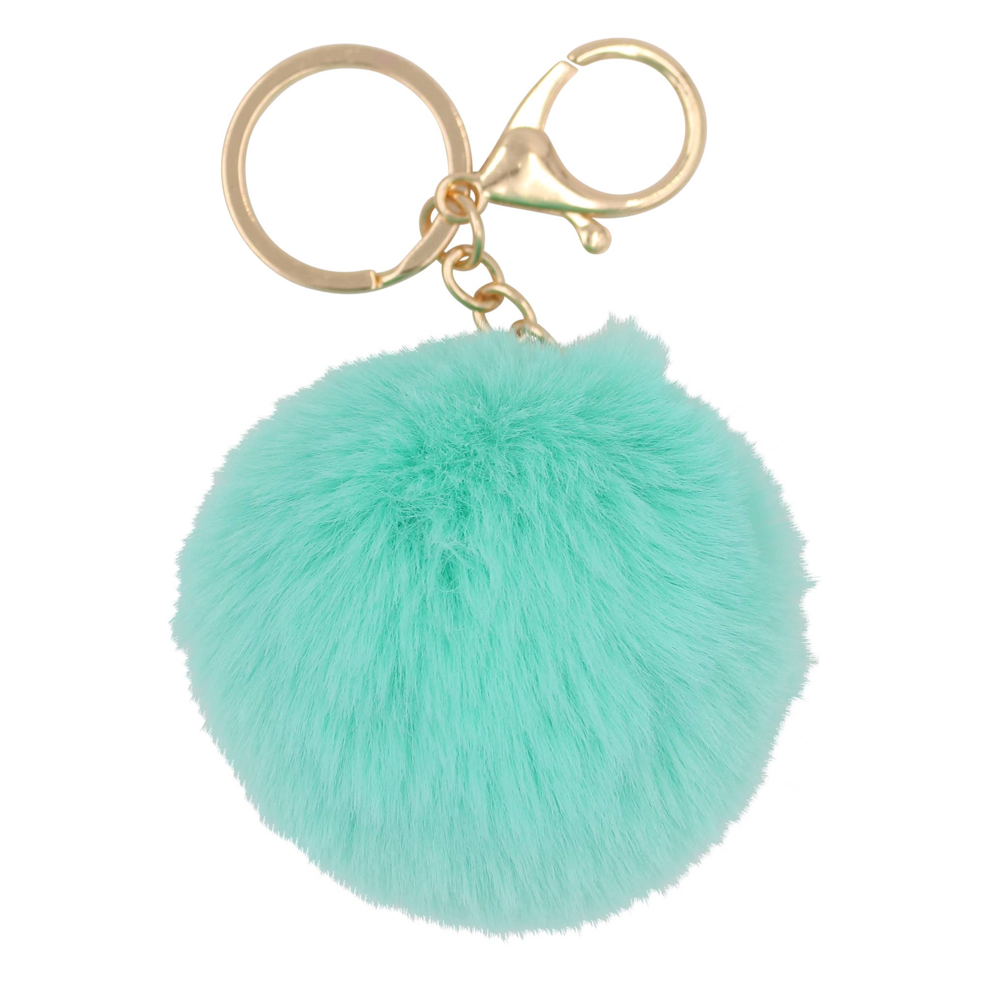 Real Sic – wholesale Keychain – Unisex – Cute Colorful Pom Pom Key chain - Fuzzy Key chain17